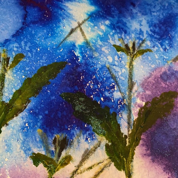 Original Watercolor 16x20 God’s Bouquet - Picture 6 of 9